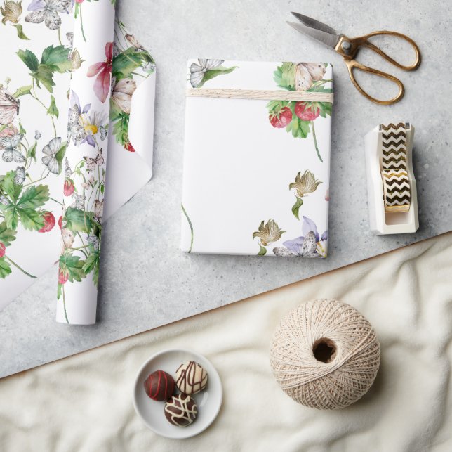 Papel De Presente Papel de empacotamento (Artesanato)