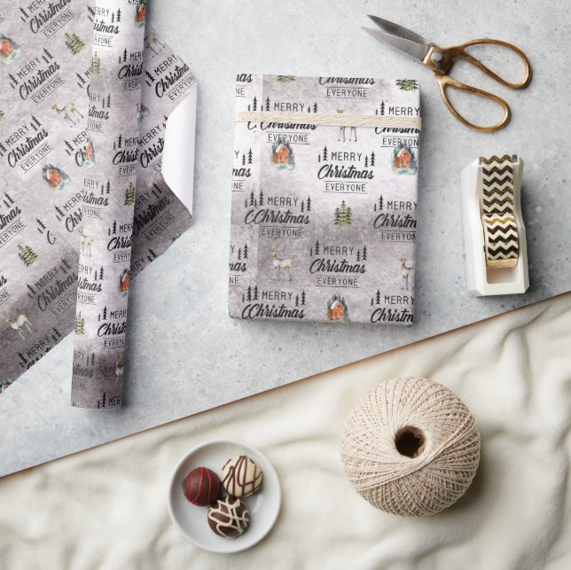 Papel De Presente Papel de empacotamento (Artesanato)