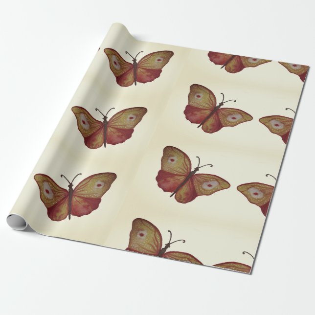 Papel De Presente Papel de empacotamento, 30 em x 6 pés (Desenrolado)