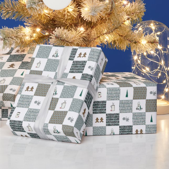 Papel De Presente Papel de empacotamento de filtro de Natal (Feriados)