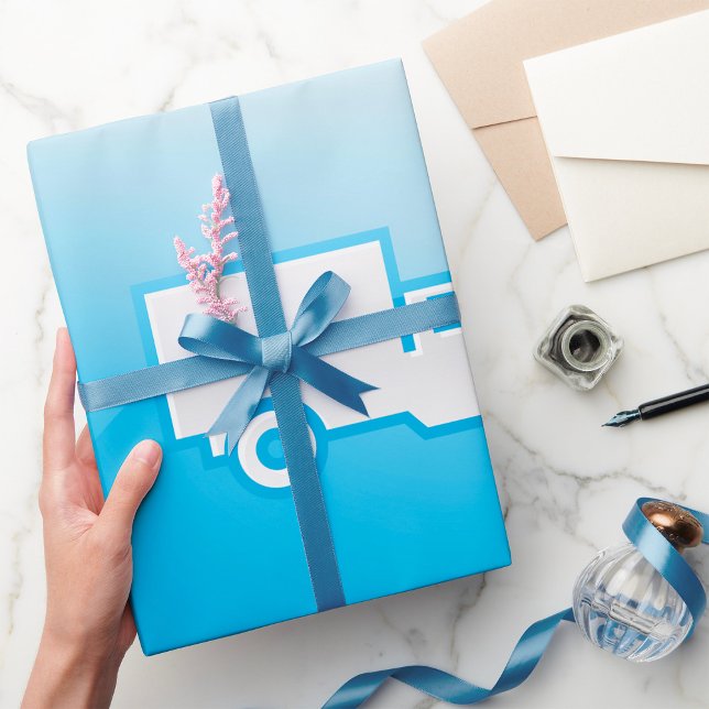 Papel De Presente Papel de empacotamento de ícone de caminhão (Criador carregado)