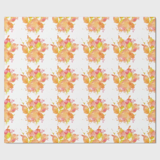 Papel De Presente Papel de empacotamento de impressão de barra aquát (Barra)