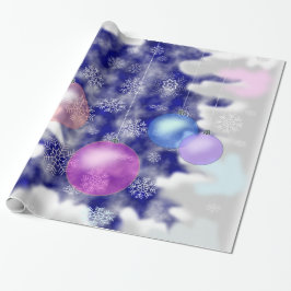 Papel De Presente Papel de empacotamento de presente de ano novo