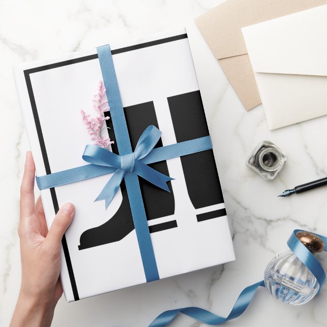 Papel De Presente Papel de empacotamento de sinais de inicialização (Criador carregado)