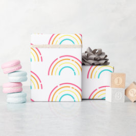 Papel De Presente Papel de empacotamento Neon Figure