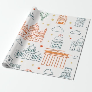 Papel De Presente Papel de empacotamento para crianças