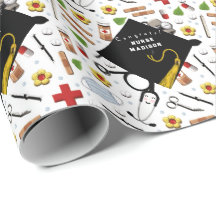 Papel de empacotamento para doação de enfermeiro