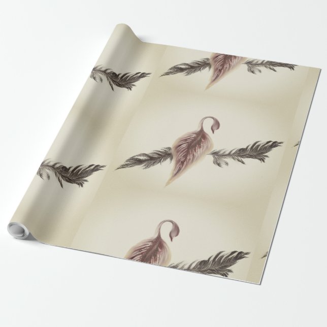 Papel De Presente Papel de enrolamento (Desenrolado)