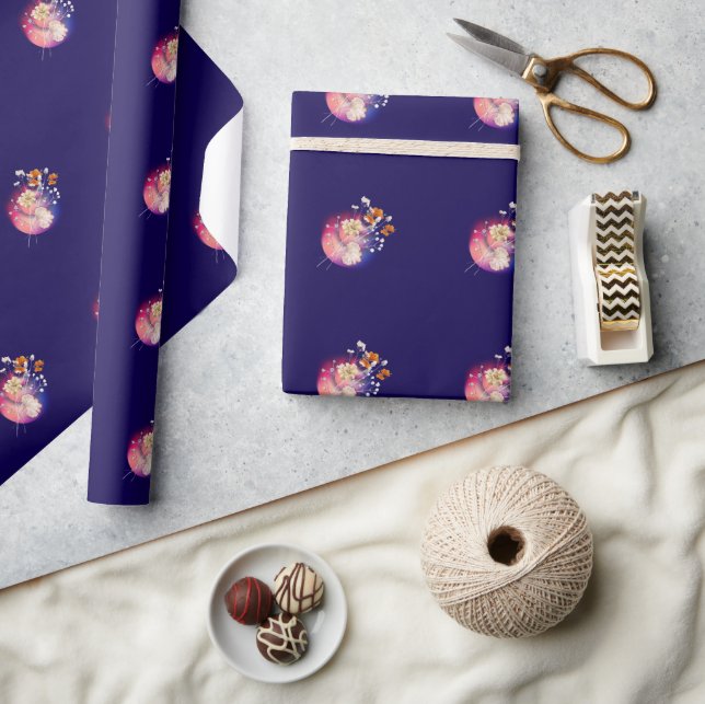 Papel De Presente Papel de enrolamento (Artesanato)