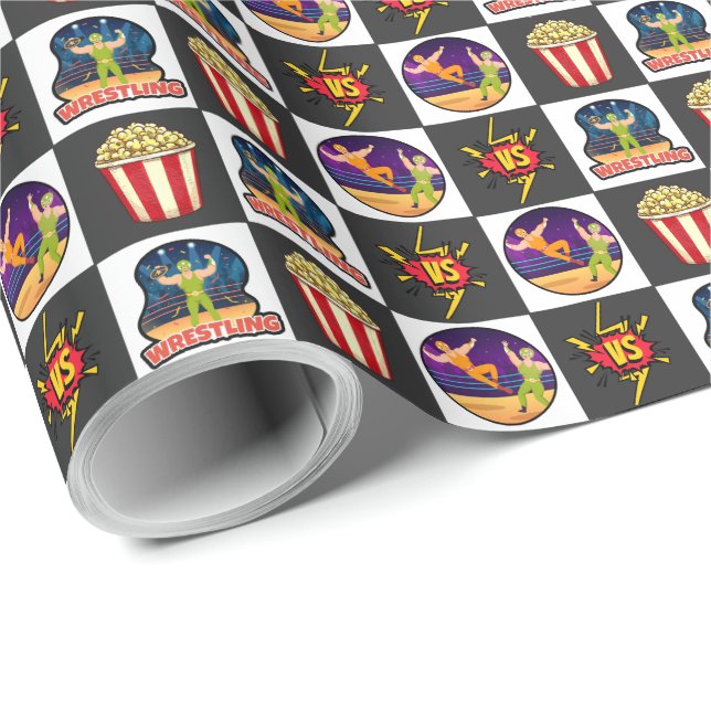 Papel De Presente Papel de enrolamento da luta (Ponta do rolo)