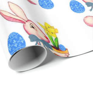 Papel De Presente Papel de enrolamento da páscoa