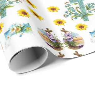 Papel De Presente Papel de enrolamento da páscoa