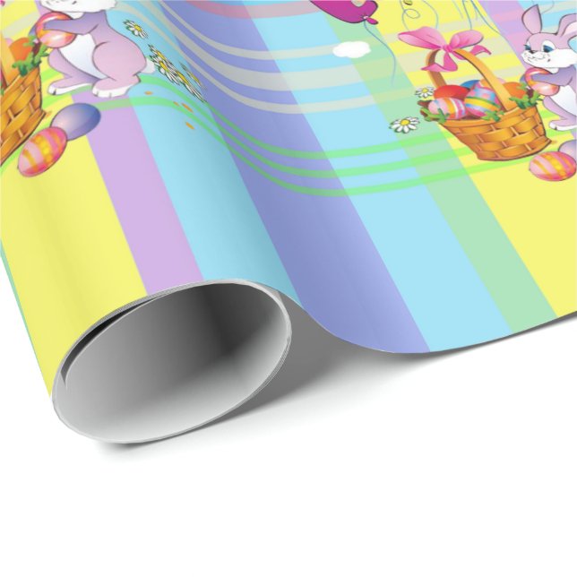 Papel De Presente Papel de enrolamento da páscoa (Ponta do rolo)