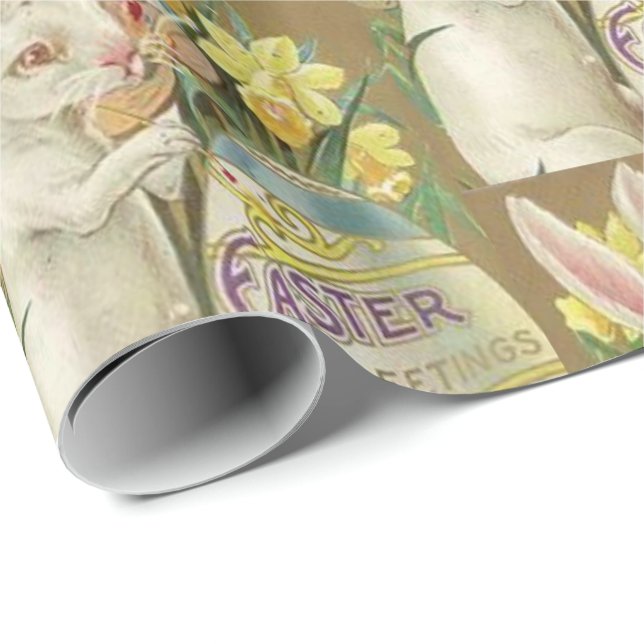 Papel De Presente Papel de enrolamento da páscoa (Ponta do rolo)