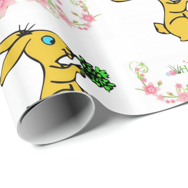 Papel De Presente Papel de enrolamento da páscoa (Ponta do rolo)