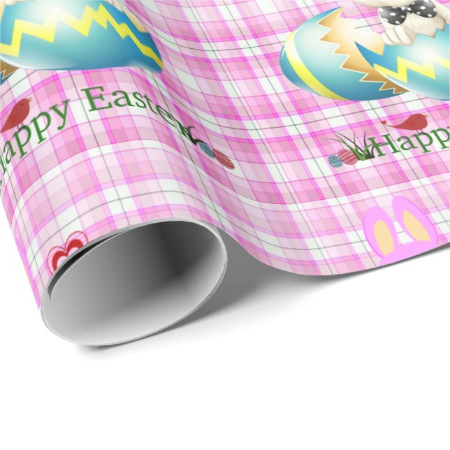 Papel De Presente Papel de enrolamento da páscoa (Ponta do rolo)