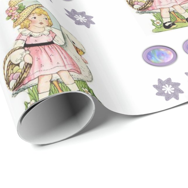 Papel De Presente Papel de enrolamento da páscoa (Ponta do rolo)