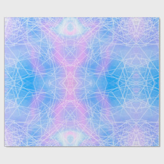 Papel De Presente Papel de enrolamento de Abstrato de padrão único