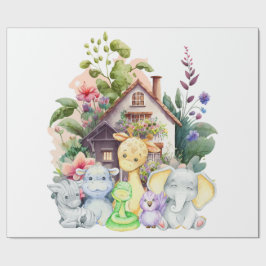 Papel De Presente Papel de enrolamento de animais de estimação