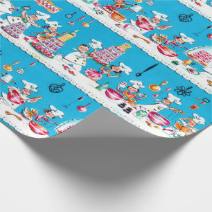 Papel De Presente Papel de enrolamento de aniversário do Meio século