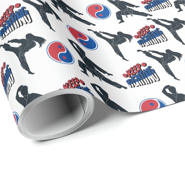 Papel De Presente Papel de enrolamento de Karate (Ponta do rolo)