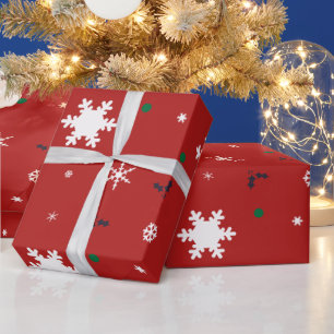 Papel De Presente Papel de enrolamento de natais vintages