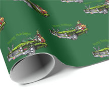 Papel de enrolamento de Papais noeis afro-american