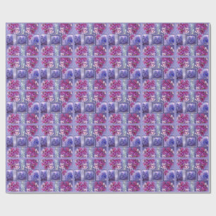 Papel De Presente Papel de enrolamento de sereia no oceano Roxo