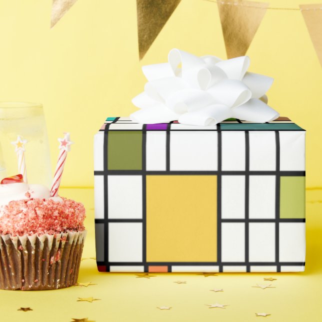 Papel De Presente Papel de enrolamento de vidro (Festa de aniversário)