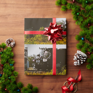 Papel De Presente Papel de enrolamento do comboio nº 4014