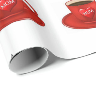 Papel De Presente Papel de enrolamento do dia de as mães