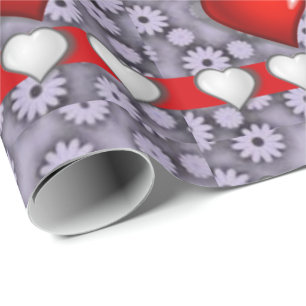 Papel De Presente Papel de enrolamento do dia de as mães