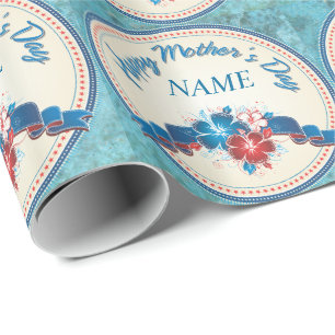 Papel De Presente Papel de enrolamento do Dia de as mães 11 feliz