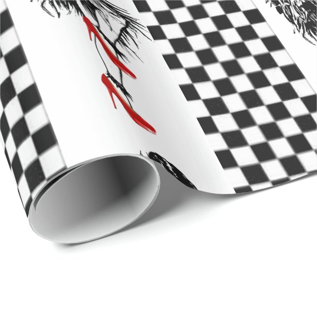 Papel De Presente Papel de enrolamento do dia de os pais (Ponta do rolo)