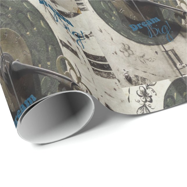 Papel De Presente Papel de enrolamento do dia de os pais (Ponta do rolo)