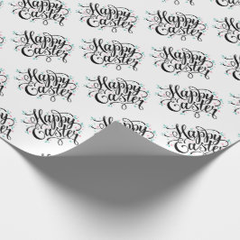 Papel De Presente Papel de enrolamento do felz pascoa