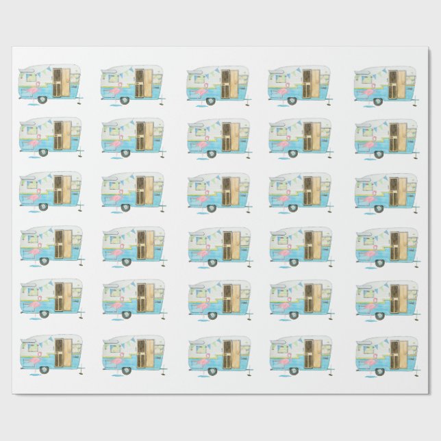 Papel De Presente Papel de enrolamento do reboque da tampa do compar (Aberto)