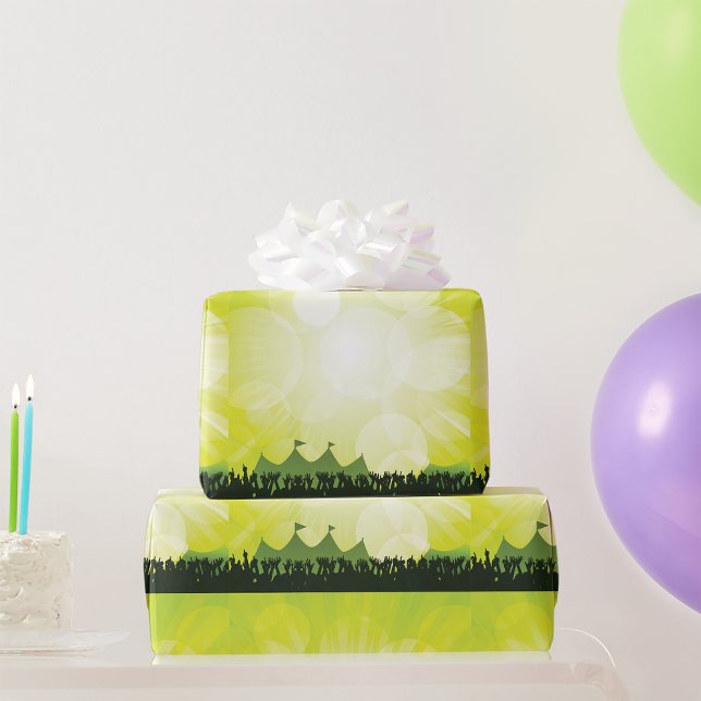 Papel De Presente Papel de Enrolamento em Multiplicação Festival (Criador carregado)