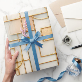 Papel De Presente Papel de enrolamento estético