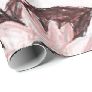 Papel De Presente Papel de enrolamento Girassol