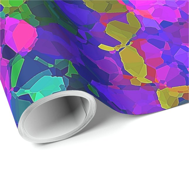 Papel De Presente Papel de enrolamento Mosaico 13A (Ponta do rolo)