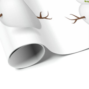 Papel De Presente Papel de enrolamento Natal