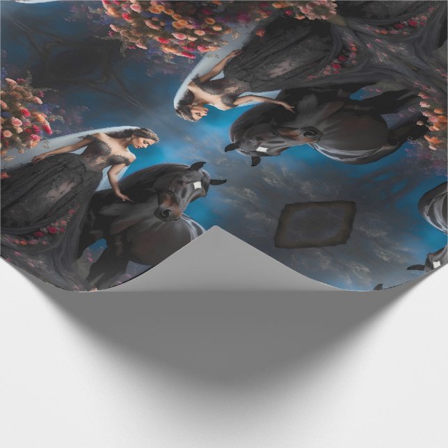 Papel De Presente Papel de enrolamento para animais selvagens e natu (Ponta)