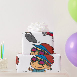 Papel De Presente Papel de enrolamento para crianças