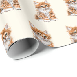 Papel De Presente Papel de enrolamento para gatos bebês