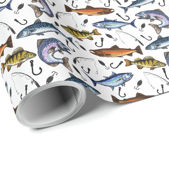 Papel De Presente Papel de enrolamento para pesca (Ponta do rolo)