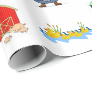 Papel De Presente Papel de enrolamento primavera