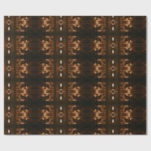 Papel De Presente Papel de enrolamento psicodélico abstrato