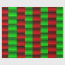 Papel de enrolamento vermelho e verde