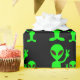 Papel De Presente Papel de envolvimento calmo dos aliens (Birthday Party)